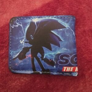 New Sonic the Hedgehog Anime Manga Leather Wallet